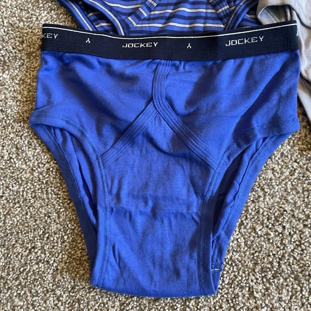 Vintage JOCKEY Mens Size 34 Classic Low Rise Cotton Y-Front Briefs Lot of 4 NEW